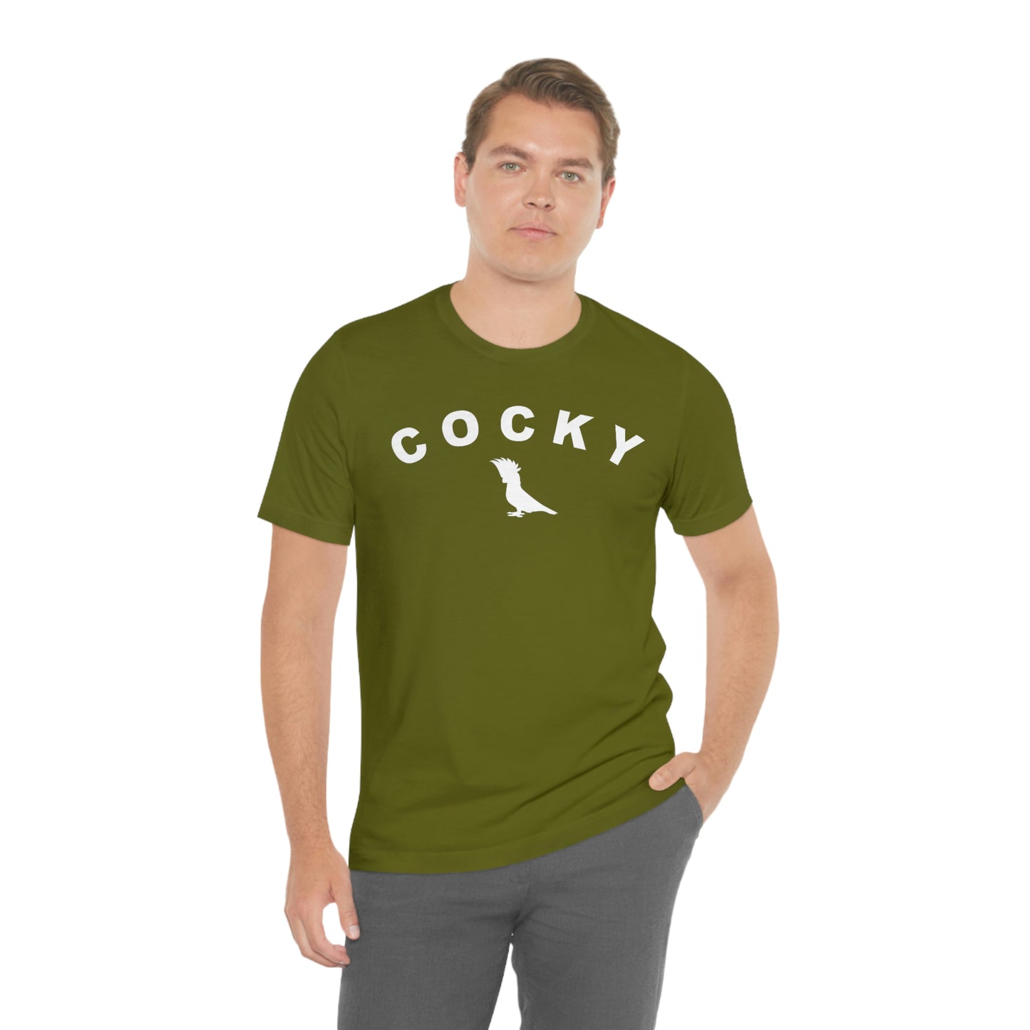 Cocky Unisex Jersey Short Sleeve Tee