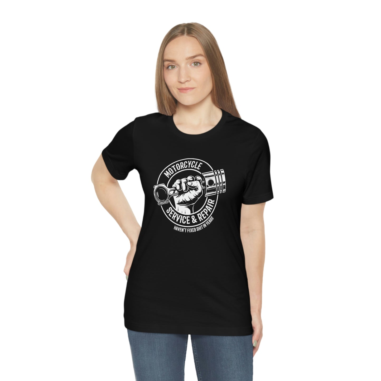 Motorcycle Repair Unisex Jersey Short Sleeve Tee