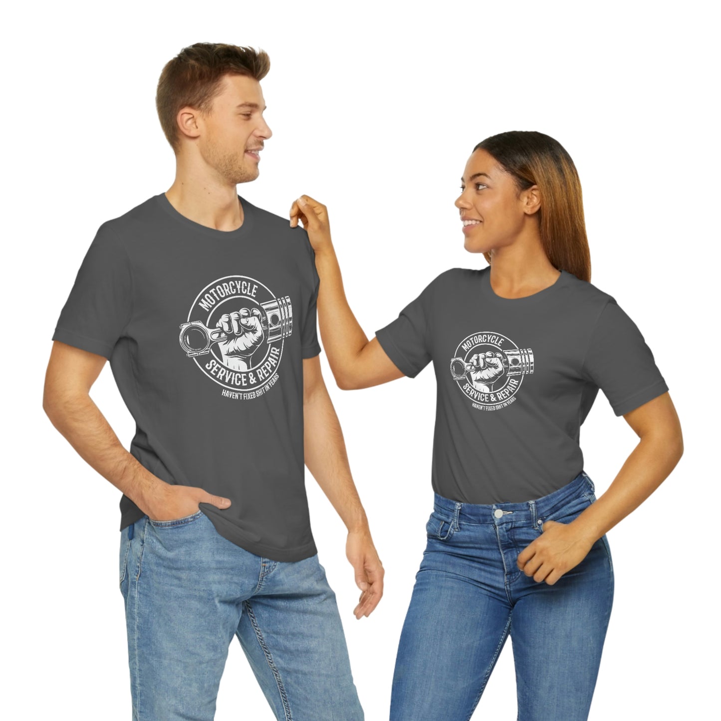 Motorcycle Repair Unisex Jersey Short Sleeve Tee