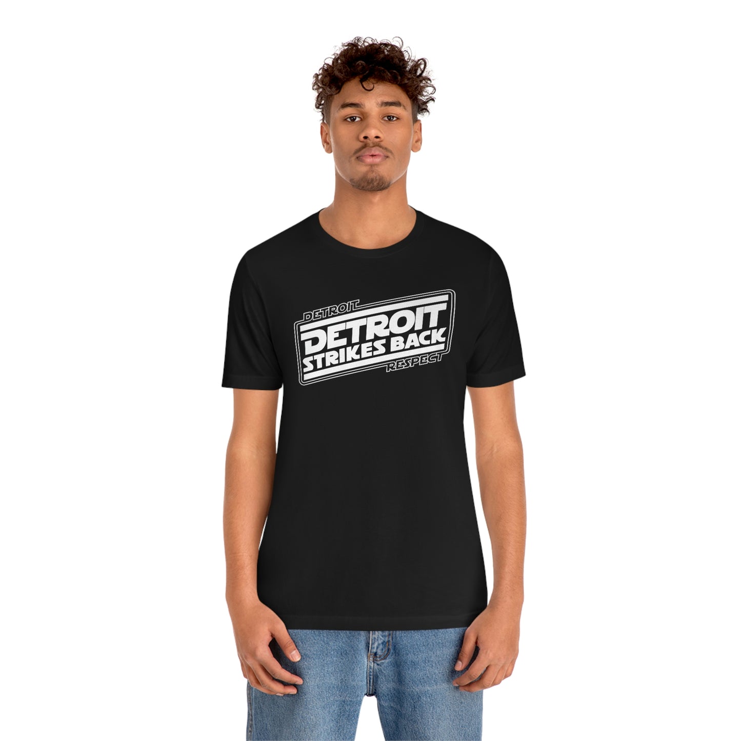 Detroit Strikes Back Unisex Jersey Short Sleeve Tee