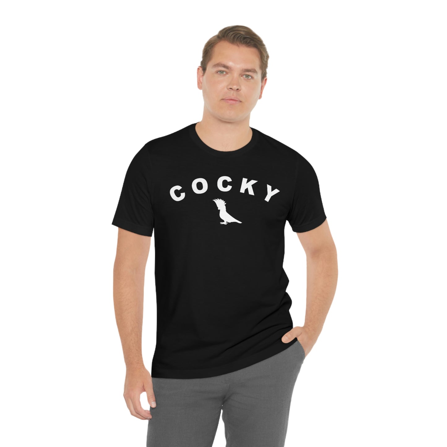 Cocky Unisex Jersey Short Sleeve Tee