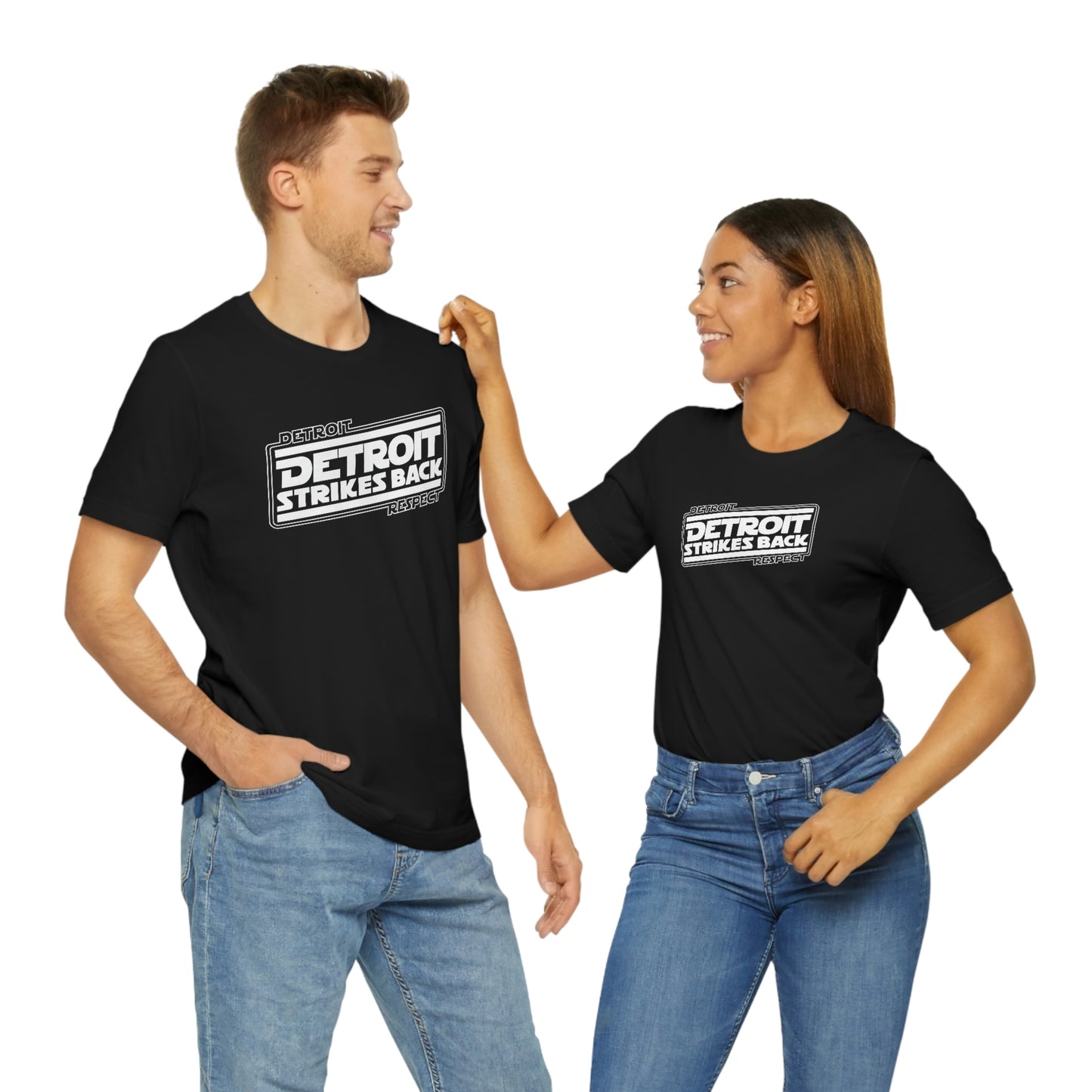 Detroit Strikes Back Unisex Jersey Short Sleeve Tee