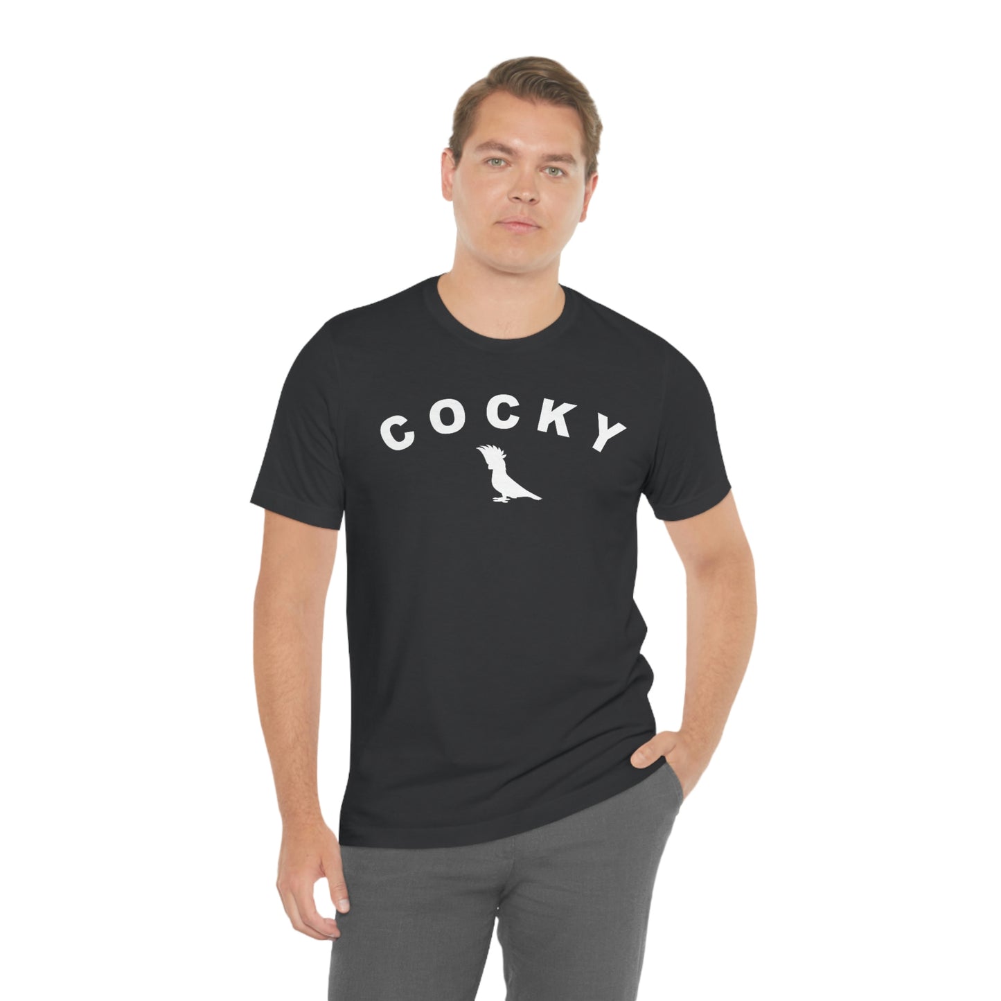 Cocky Unisex Jersey Short Sleeve Tee